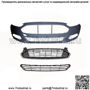 Передняя верхняя и нижняя решетка радиатора и накладка на передний бампер подходят для Ford Fion 2013-2016