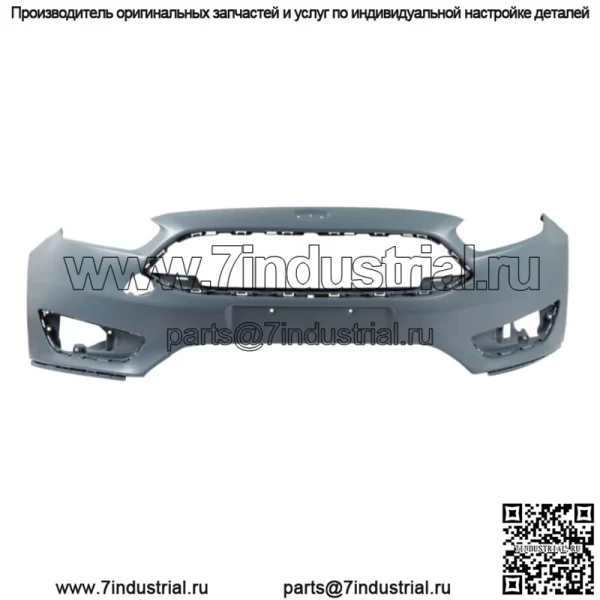 Грунтованная крышка переднего бампера для Ford Foc S / SE / SEL 2015 2016 2017 2018 годов
