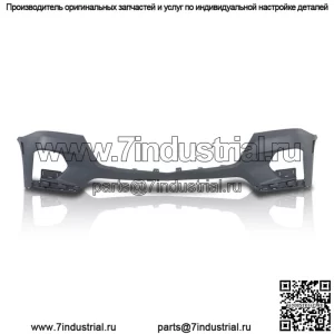 Подходит для 2022 2023 2024 Chevy Traverse Передний бампер крышка грунтованная 85596503 BLK