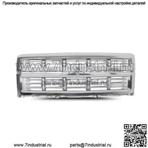 Верхняя решетка переднего бампера хром для Chevrolet Silverado 1500 2014-2015 гг.