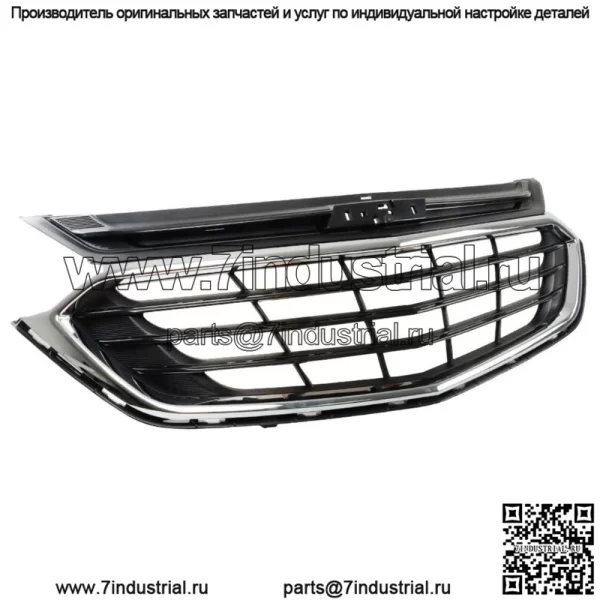 Подходит для Chevy Equinox 2018 2019 2020 Передняя верхняя решетка хром и черный