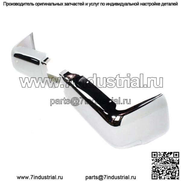 Стальная задняя ступенька бампера торцевая крышка для пикапа Ford F150 2009-2014, хром