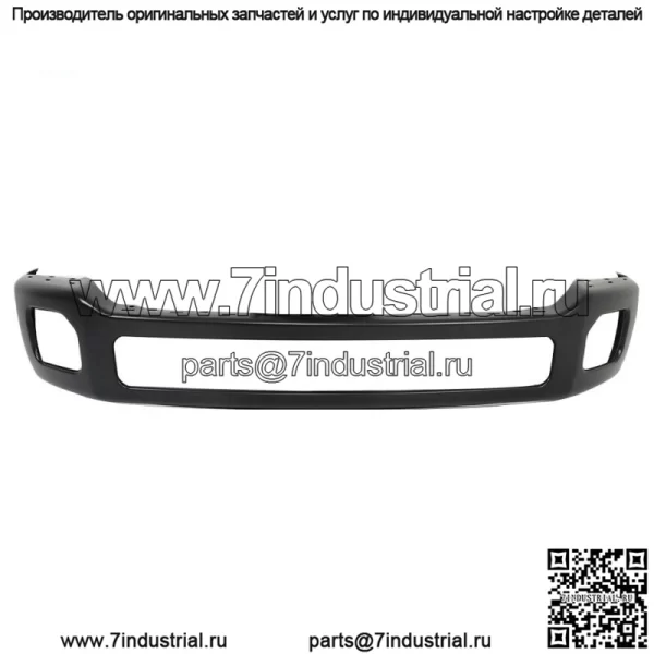Стальной передний бампер черный грунтованный для 2011-2016 Ford F-250 F-350 F-450 Super Duty - Image 2