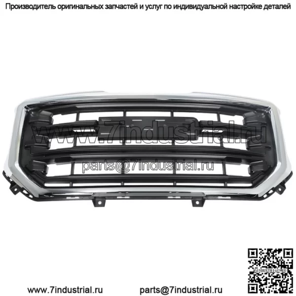 23496234 Решетка переднего бампера для 2016 2017 2018 2019 Gmc Sierra 1500 Chrome