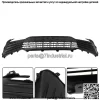 2PS Передняя верхняя нижняя решетка для Toyota Camry LE XLE 2021-2022 5310206290 - Image 2