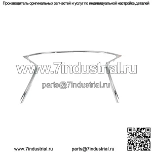 Накладка на решетку радиатора передняя хромированная LX1210108C 5312133050 для Lex ES350 ES300H 2013-2015