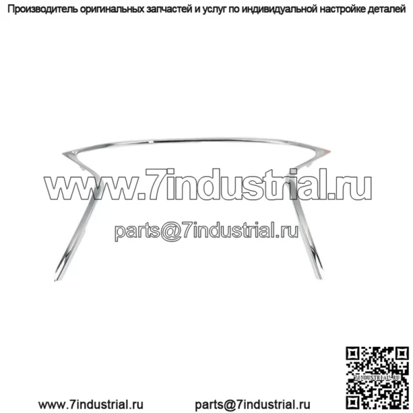 Накладка на решетку радиатора передняя хромированная LX1210108C 5312133050 для Lex ES350 ES300H 2013-2015