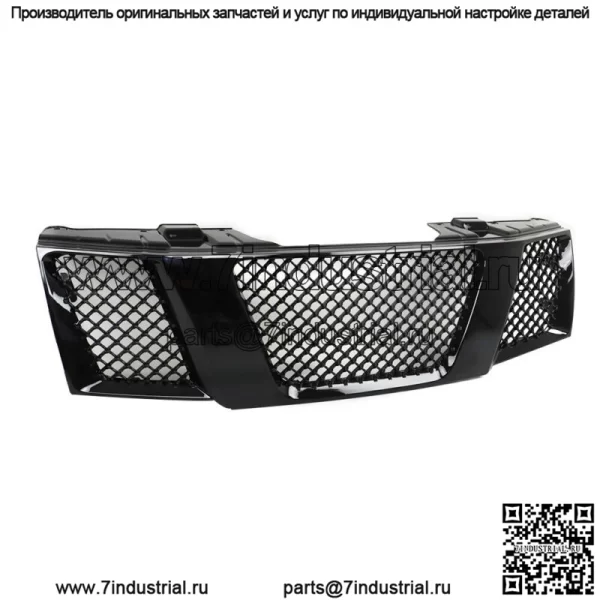Для Nissan Frontier 2005-2008 гг. Черная сетка на передний капот, бампер, верхняя решетка - Image 2