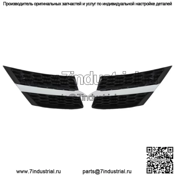 Для Toyota RAV4 2013-2015 гг. 531060R010 черная передняя левая и правая решетка в сборе - Image 2