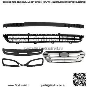Для Hyundai Santa Fe Sport 2013 14-2016 Передняя решетка противотуманных фар набор 5 шт.