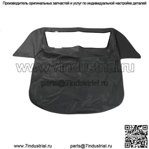 Кабриолет с мягким верхом и пластиковым окном для 1986-1993 Chevy Corvette Black