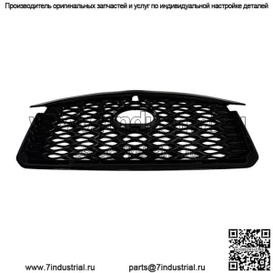 Решетка радиатора переднего бампера черная глянцевая для Infiniti QX60 2022 2023 года