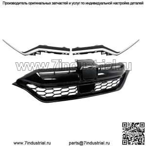 Решетка переднего бампера и хромированная декоративная полоса, подходящая для Honda CR-V 2020-2022 гг.