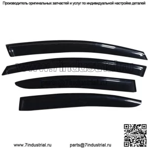 Защитный козырек для Subaru WRX STI Slim Smoke Rain Sun Guard Deflector 2015-2018