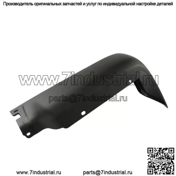 Задний бампер для подножки, торцевая планка для Ford F-150 2009-2014 гг., правая, матово-черная - Image 3