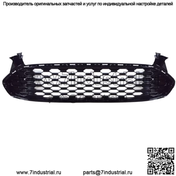 Для Ford Fion 2013 2014 2015 2016 годов решетка радиатора Gloss Black Honeycomb - Image 2