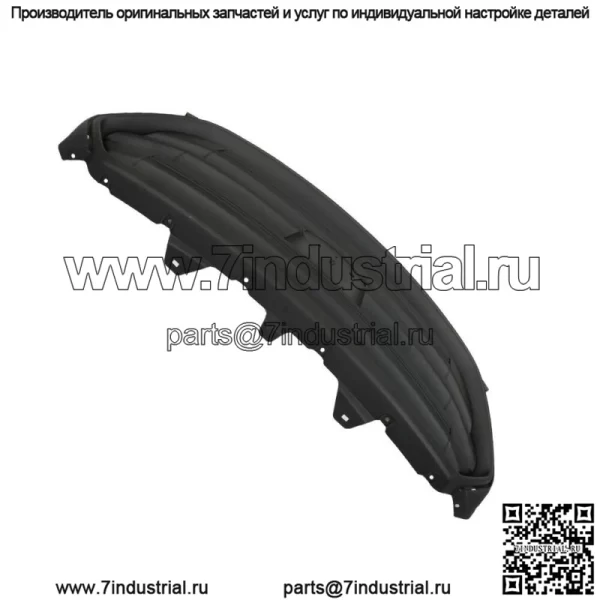 Для Ford Taur 2013-2019 гг. Передняя верхняя решетка радиатора полностью матовая черная в сборе - Image 3