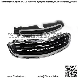 Передняя верхняя и нижняя решетка радиатора хром для 2015 Chevy Cruze 2016 Cruze Limited