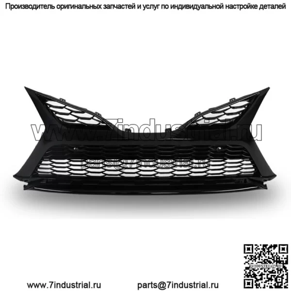 Нижняя решетка переднего бампера для Toyota Camry SE 2021-2022 годов с отверстиями для датчиков парковки