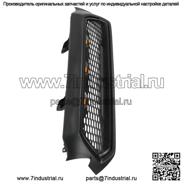 Для Toyota Tacoma 2012-2015 гг. Матово-черная передняя решетка бампера со светодиодными фонарями - Image 3