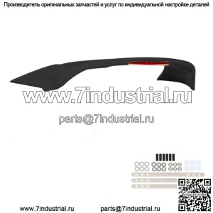 Крышка спойлера багажника со светодиодными фонарями, подходит для 2012-2015 Honda Civic 4 Door Plastic