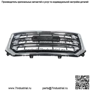 Подходит для 2016-2019 Gmc Sierra 1500 Решетка переднего бампера черная с хромом 23496236