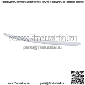 75770-24010 Подходит для 2002-2010 Lex SC430 Передний молдинг капота Хромированная отделка