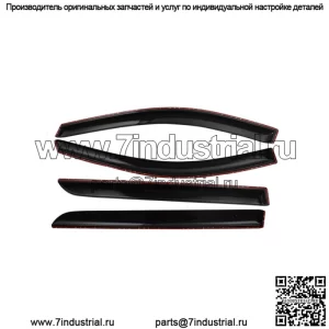 Козырьки для окон для Honda Odyssey 2005-2007 Sun Rain Guard Vent Shade 4 шт. Дымчатые