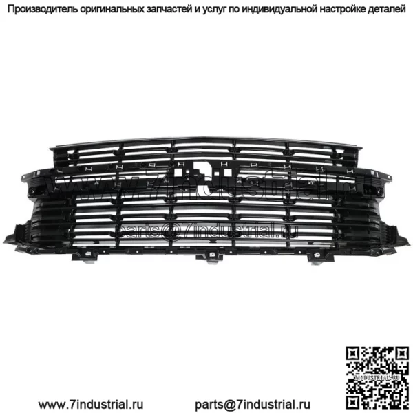 Для Chevrolet Suburban Tahoe LS LT 2021 2022 Передняя решетка Яркий хром и черный - Image 3