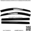 4PC оконный козырек для 2004-2008 2009 Toyota Sienna Rain Sun Deflector Shelter - Image 3