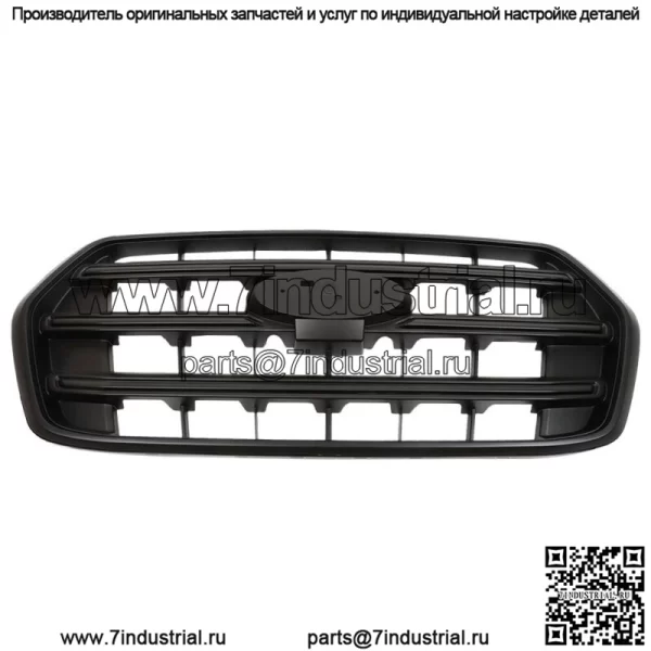 Для Ford Transit T150 T250 T350 2020-2022 гг. Передняя верхняя решетка, матово-черная - Image 2