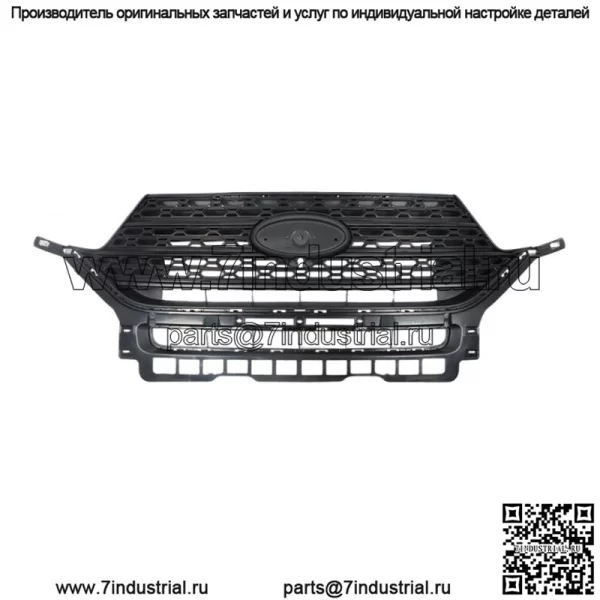Решетка радиатора черная в сборе пластиковая основа|XLT без адаптивного круиз-контроля для Ford Explorer 20-21