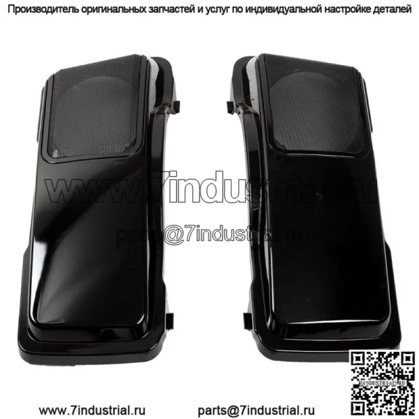 6×9" Яркие черные крышки динамиков для туристических сумок 1994-2013 CVO Style - Image 2