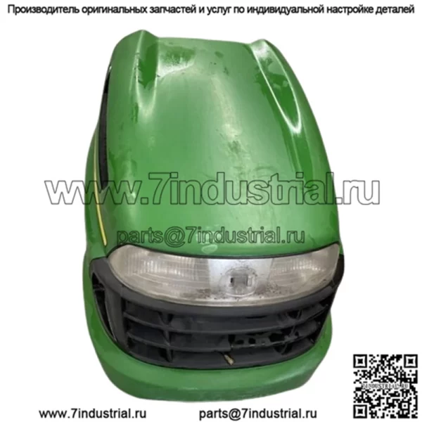 Оригинальная газонокосилка JOHN DEERE LA120 RIDING, полный комплект, капот с фарами - Image 3
