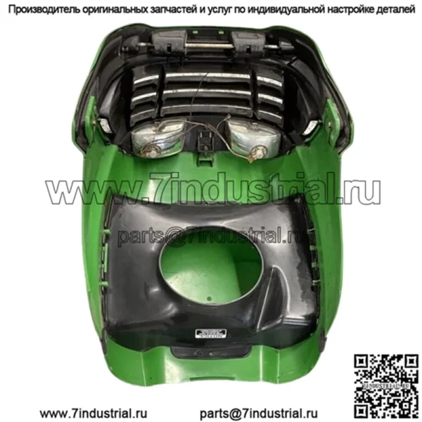 Оригинальная газонокосилка JOHN DEERE LA120 RIDING, полный комплект, капот с фарами - Image 4