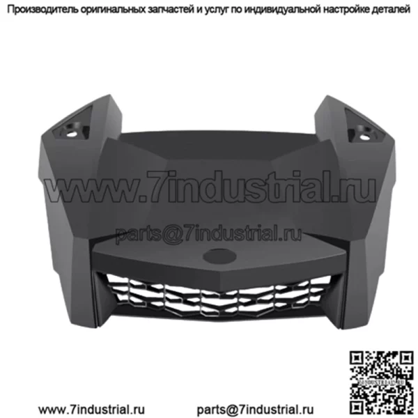 2019-2023 Polaris RZR 1000 1k Turbo Hood Scoop Air Intake Black Accessories (для: Polaris)