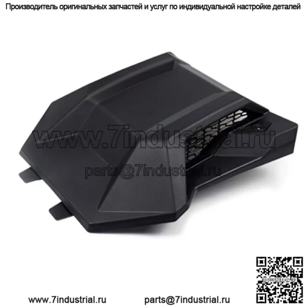 Черный турбо-ковш для капота, совместимый с Polaris RZR PRO XP/PRO R/Turbo R 2020-23 (для: Polaris) - Image 2