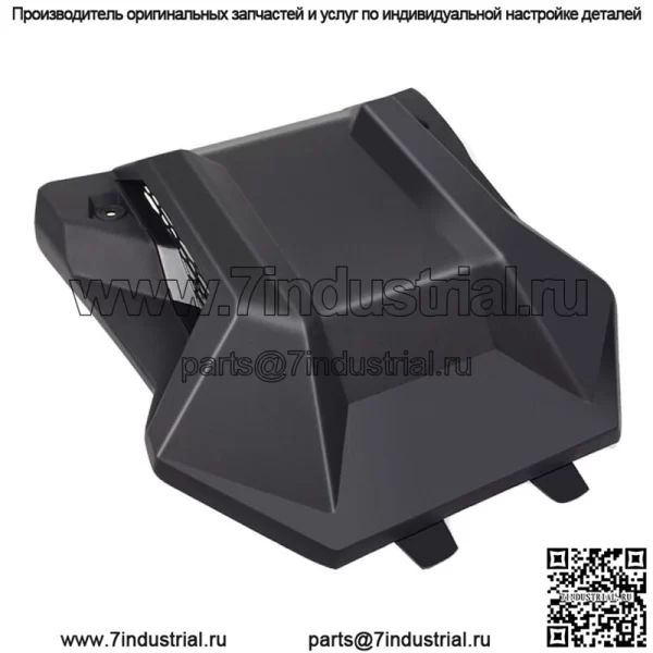 Черный турбо-ковш для капота, совместимый с Polaris RZR PRO XP/PRO R/Turbo R 2020-23 (для: Polaris) - Image 3
