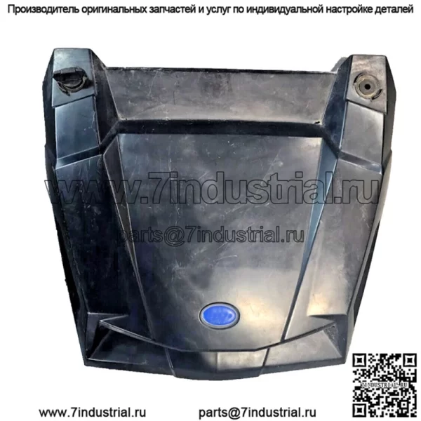 Пластиковая крышка переднего центрального капота Polaris RZR 1000, черная