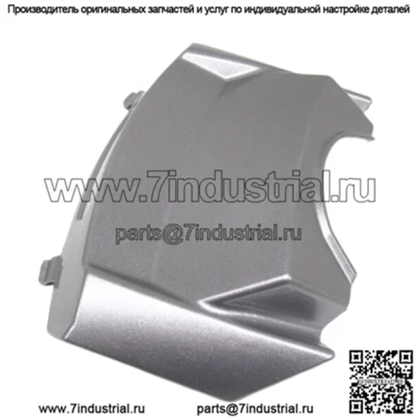 Оригинальная передняя крышка капота Polaris Sportsman 800 EFI OEM 2006 года, серебристая 5436238-402 (для: Polaris) - Image 2