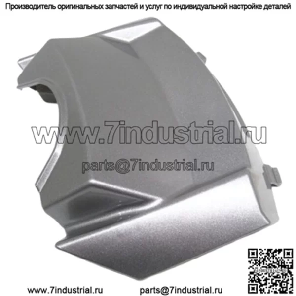 Оригинальная передняя крышка капота Polaris Sportsman 800 EFI OEM 2006 года, серебристая 5436238-402 (для: Polaris) - Image 3