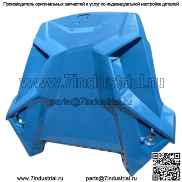 OEM POLARIS CENTER HOOD RZR S 1000 TRAIL 2023-2024 ZENITH BLUE 5457312-849 OH - Image 3