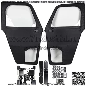 Polaris 2885075 Молния Окно Передние Брезентовые Двери 2022 Ranger SP 570 Crew SP 570
