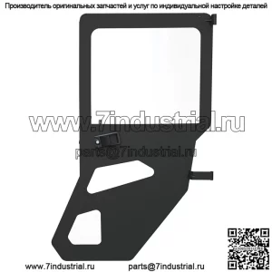 Polaris 2883634 Черный холст Молния Окно Задние двери 2019-2020 Ranger Crew XP 1000 OEM