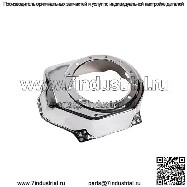 Хромированная крышка кожуха вентилятора возврата для мини-байка Predator 212 hemi Coleman CT200U CT100U BT200X CC100X, клон картинга SK100 KT196 Baja Hisun Tillotson с двигателем 196 куб. см Honda GX160 GX200 - Image 4