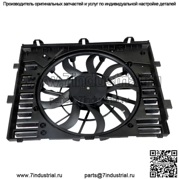 Подходит для 2011-2018 Porsche Cayenne Радиатор Вентилятор Охлаждения Сборка 95810606120 - Image 3