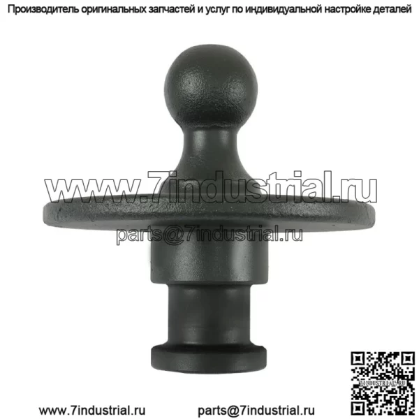 Сцепка с пятым колесом 2-5/16" с шаровым адаптером Gooseneck, кузнечный шкворень для прицепа