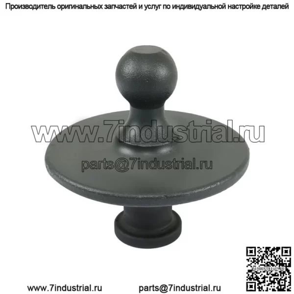 Сцепка с пятым колесом 2-5/16" с шаровым адаптером Gooseneck, кузнечный шкворень для прицепа - Image 3