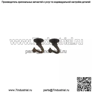 Westinghouse 7045400 1-1/2" бронзовые крючки для свагов с масляной полировкой