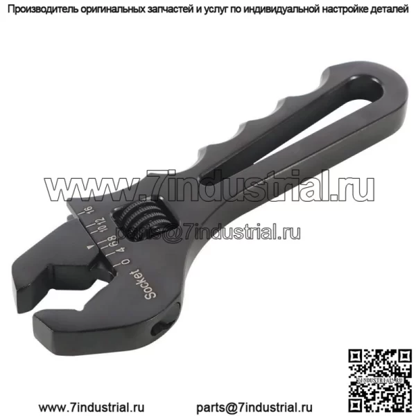 3AN-16AN разводной ключ черный алюминиевый инструмент гаечный ключ для фитинга шланга - Image 4
